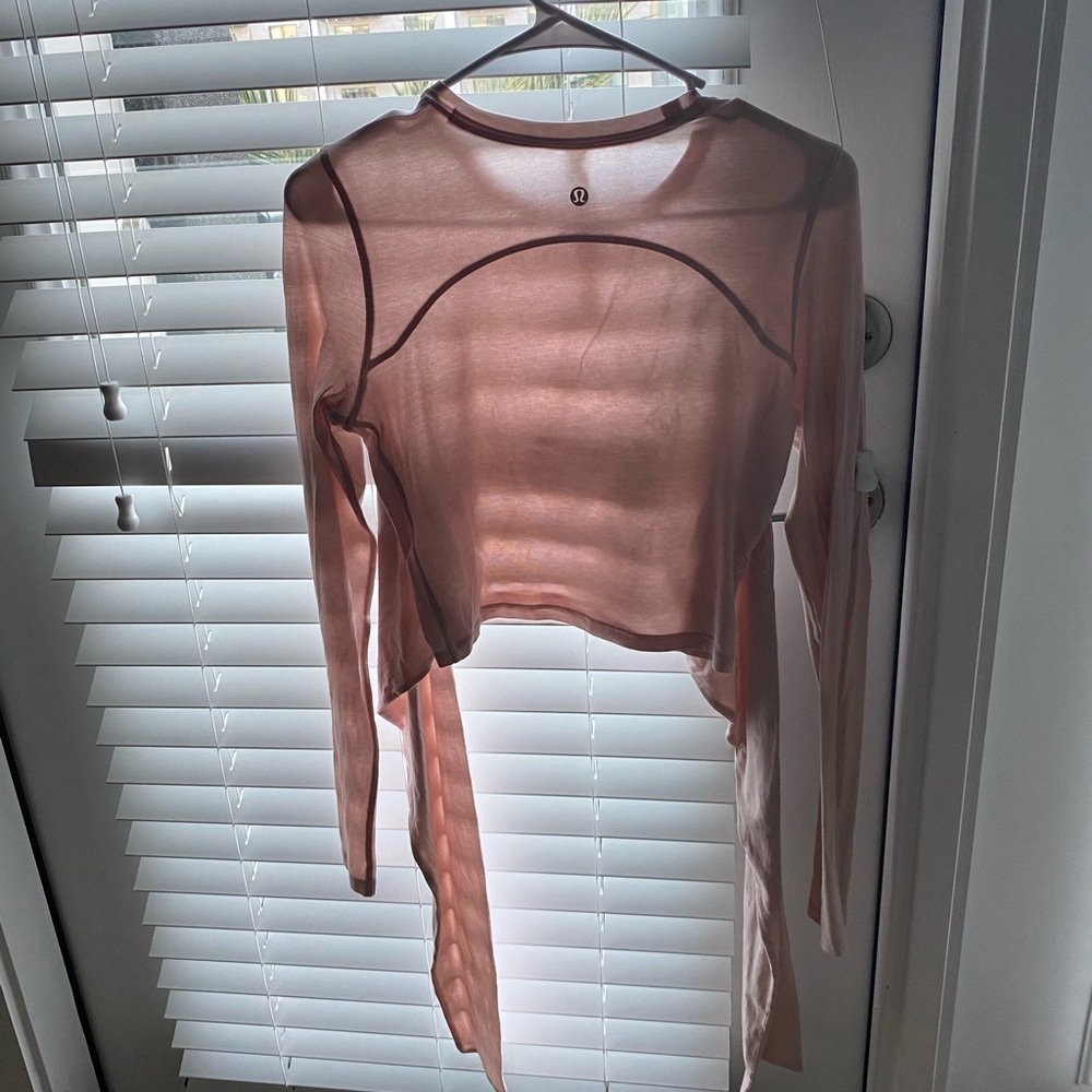 Lululemon tie yoga top